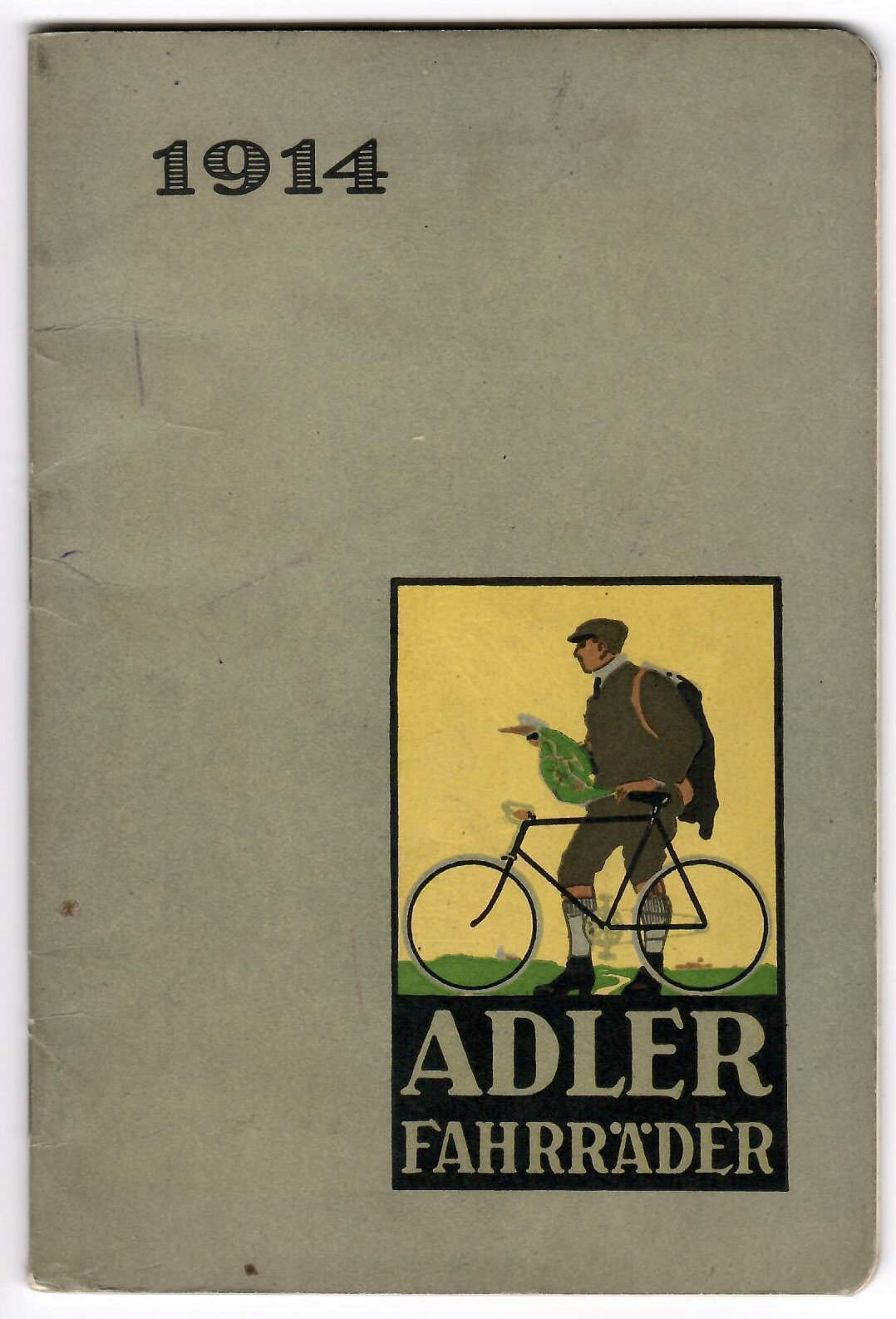 Adler Katalog 1914, 48 Seiten, Zustand 2