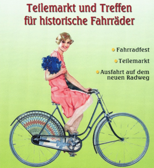 Teilemarkt und Treffen für historische Fahrräder Bad Brückenau