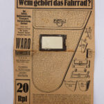 Lot 9: "Varo"- Namensschild für Werkzeugtaschen, auf Werbepappe, um 1925