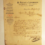 Lot 32: Briefbögen 2 St. von Fahrradimporteuren aus Argentinen, 1897