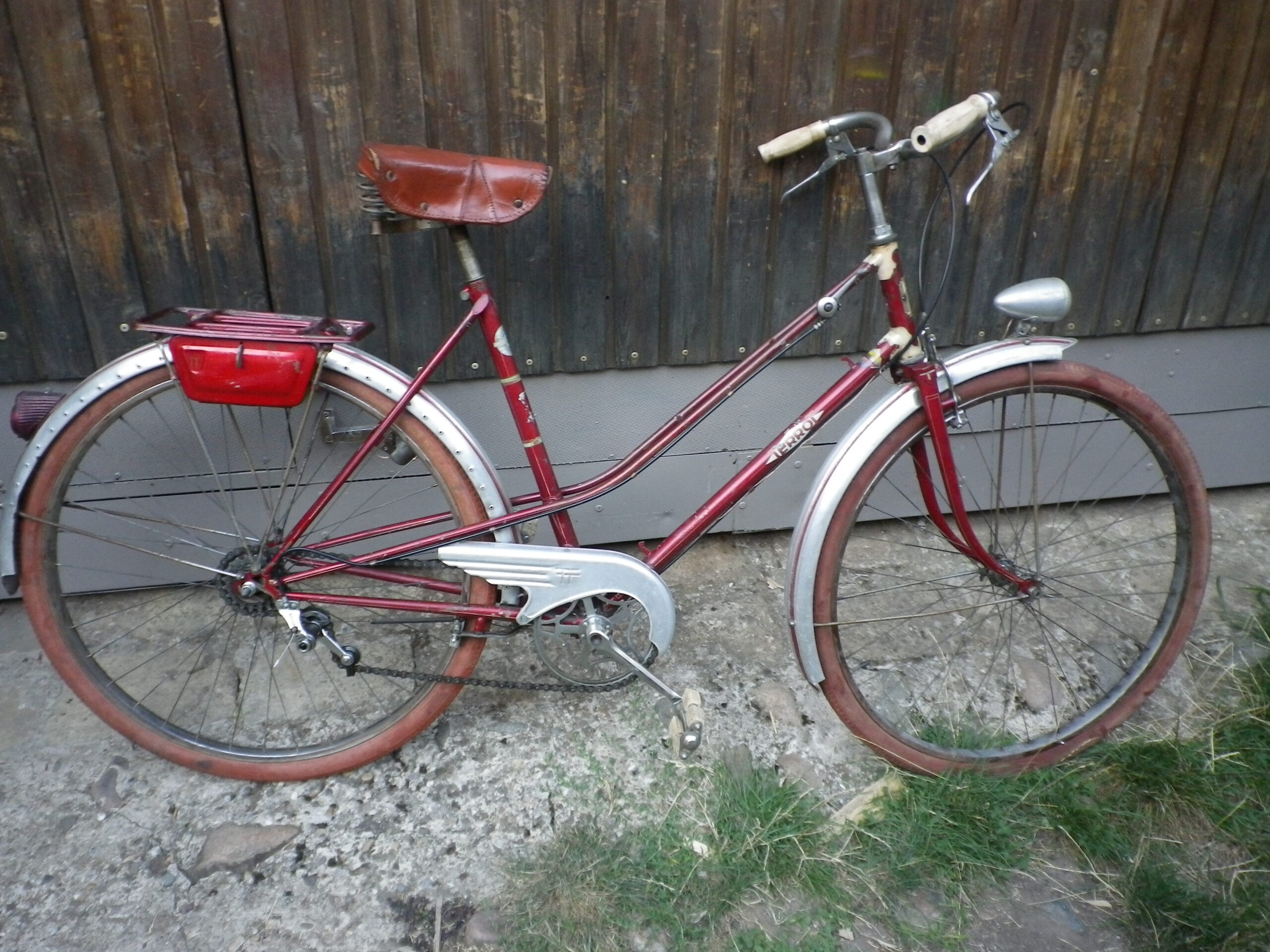 Biete französische Räder – Terrot Damenrad, komplett original