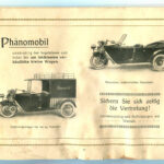 Lot 097: Katalog Phänomen (Fahrräder und 1 Seite Automobile), 1914, 48 Seiten, etwas von Mäusen angeknabbert, sonst guter Zustand - Aufrufpreis: 50,- €
