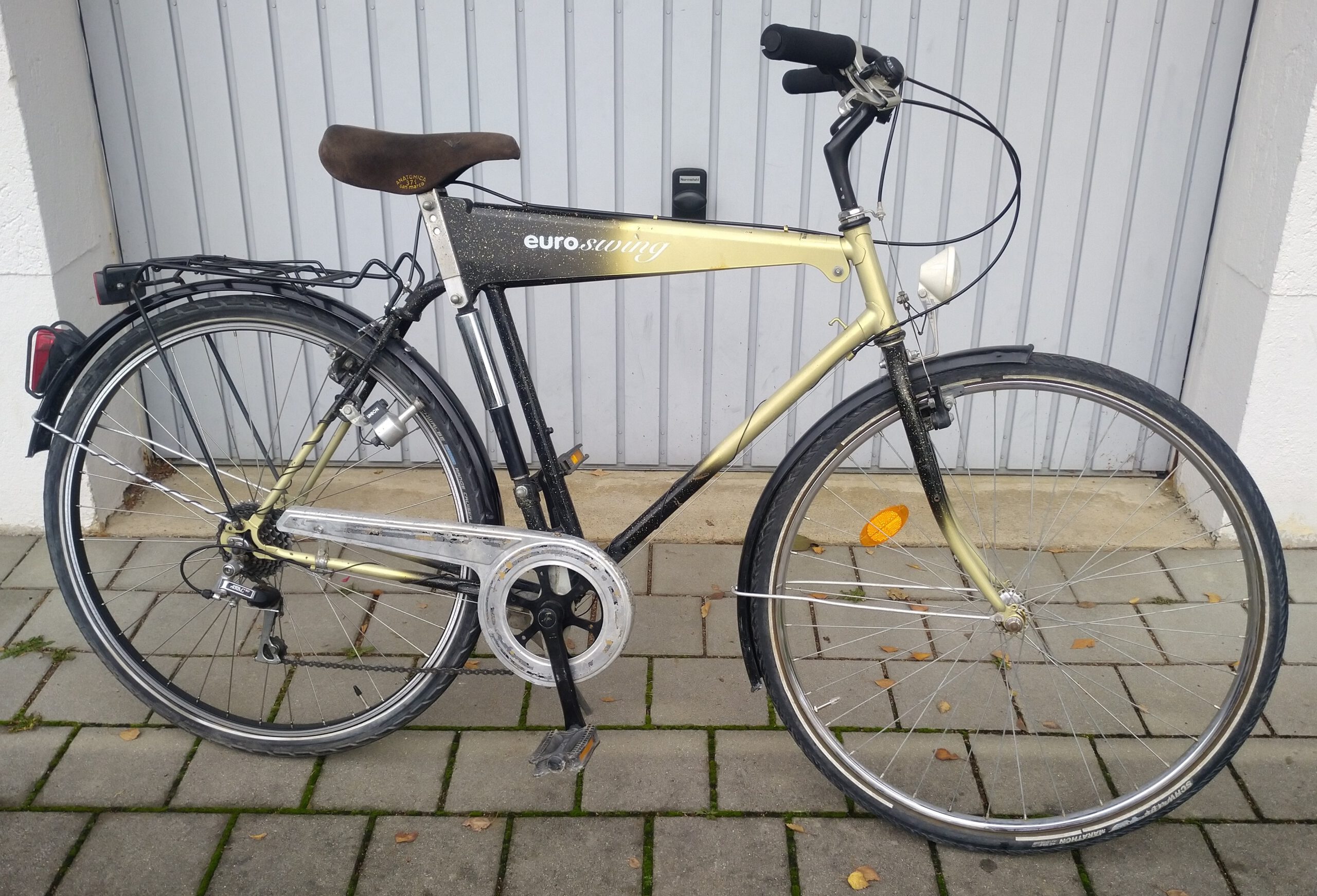 Biete Euroswing, Schweizer Fahrrad-Rarität, 70er Jahre, Sattelrohr-Federung
