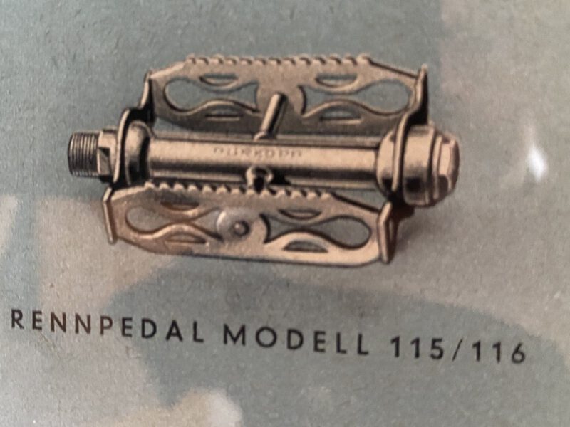 Felgenbremse, Flügelpedal und VR-Nabe (1930-1940er) gesucht